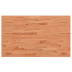 Bathroom Countertop 100x60x1.5 cm Solid Wood Beech