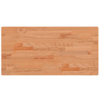Bathroom Countertop 80x40x2.5 cm Solid Wood Beech