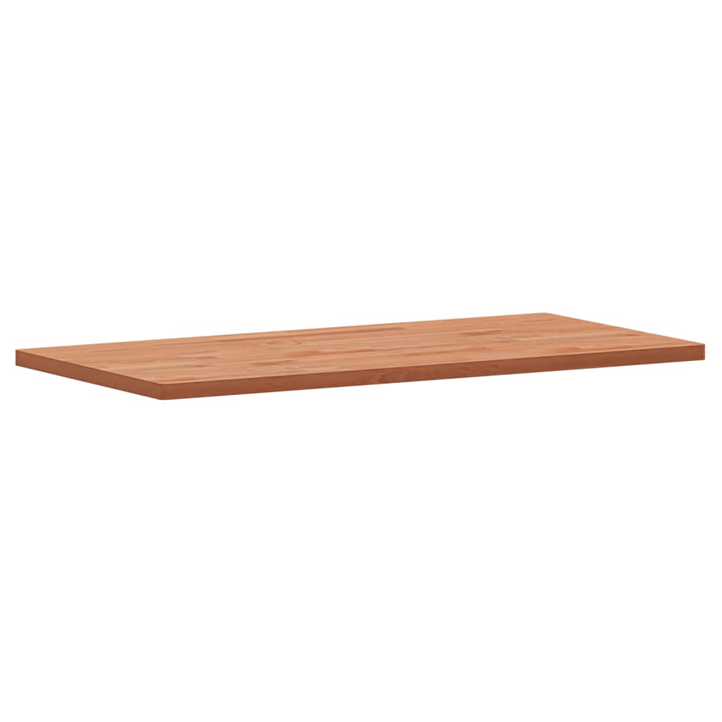 Bathroom Countertop 100x50x2.5 cm Solid Wood Beech