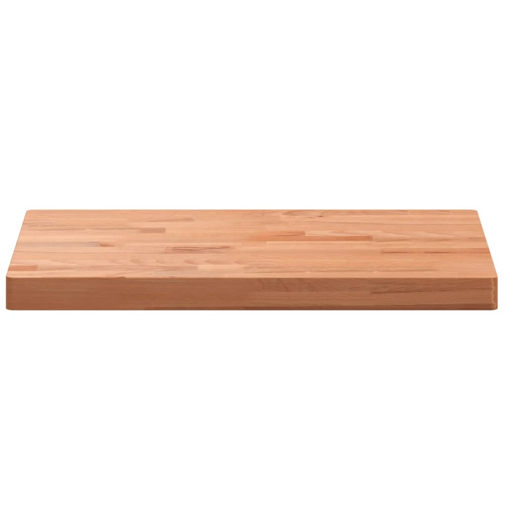 Bathroom Countertop 80x40x4 cm Solid Wood Beech