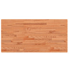 Bathroom Countertop 100x50x4 cm Solid Wood Beech