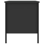 Bedside Cabinets 2 pcs Black 40x42x50 cm Engineered Wood