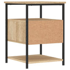 Bedside Cabinets 2 pcs Sonoma Oak 40x42x56 cm Engineered Wood