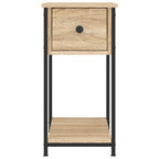 Bedside Cabinets 2 pcs Sonoma Oak 30x60x60 cm Engineered Wood