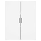 Wall Mounted Cabinet White 69.5x34x90 cm
