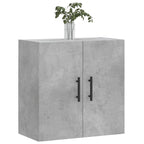 Wall Cabinet Concrete Grey 60x31x60 cm Engineered Wood