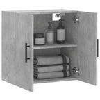 Wall Cabinet Concrete Grey 60x31x60 cm Engineered Wood