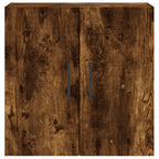 Wall Cabinet Smoked Oak 60x31x60 cm Engineered Wood