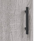 Wall Cabinet Grey Sonoma 60x31x60 cm Engineered Wood