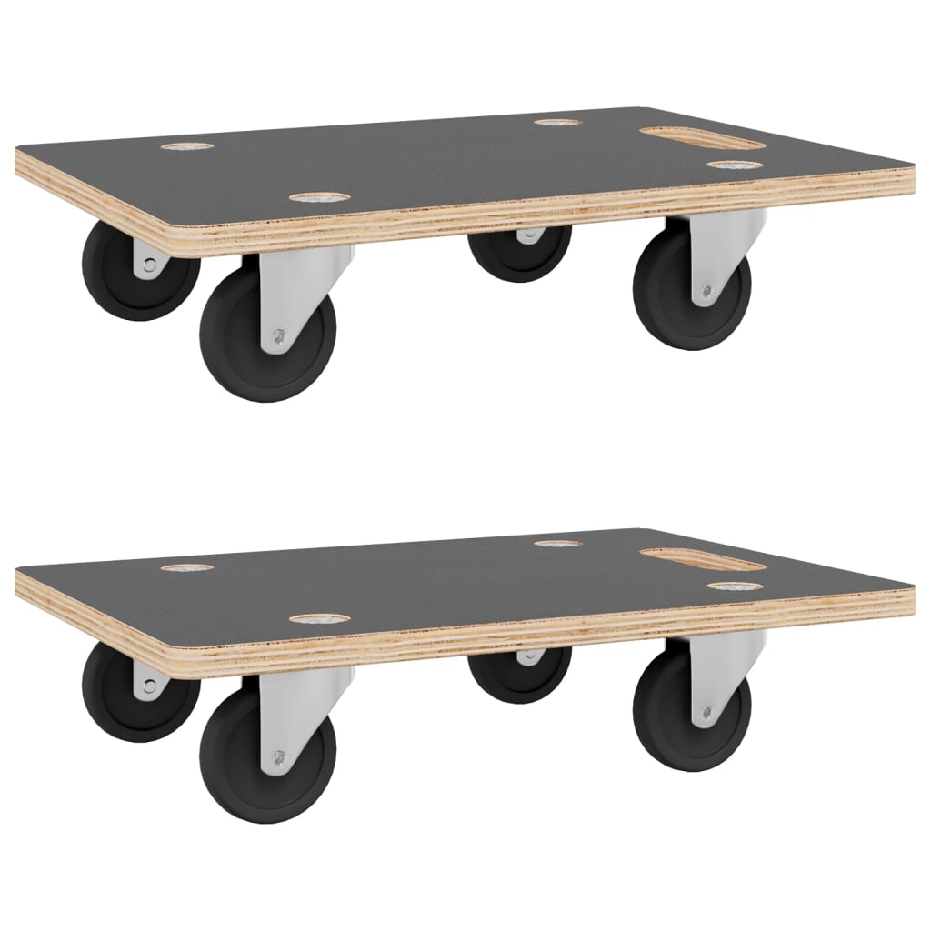 Transport Trolleys 2 Pcs Rectangular