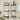 3-Tier Wall Shelves with Bars 2 pcs Black 30x25x100 cm