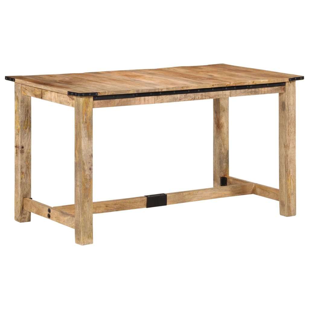 Dining Table 140x70x75 cm Solid Wood Mango