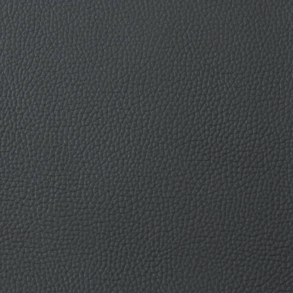 Tub Chair Black Real Leather