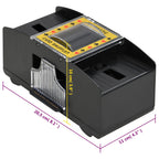 Automatic Card Shuffler Black 2 Decks