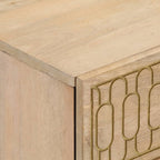 Bedside Cabinets 2 pcs 40x33x46 cm Solid Wood Mango