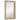 Bathroom Mirror 50x70x2.5 cm Solid Wood Mango and Glass