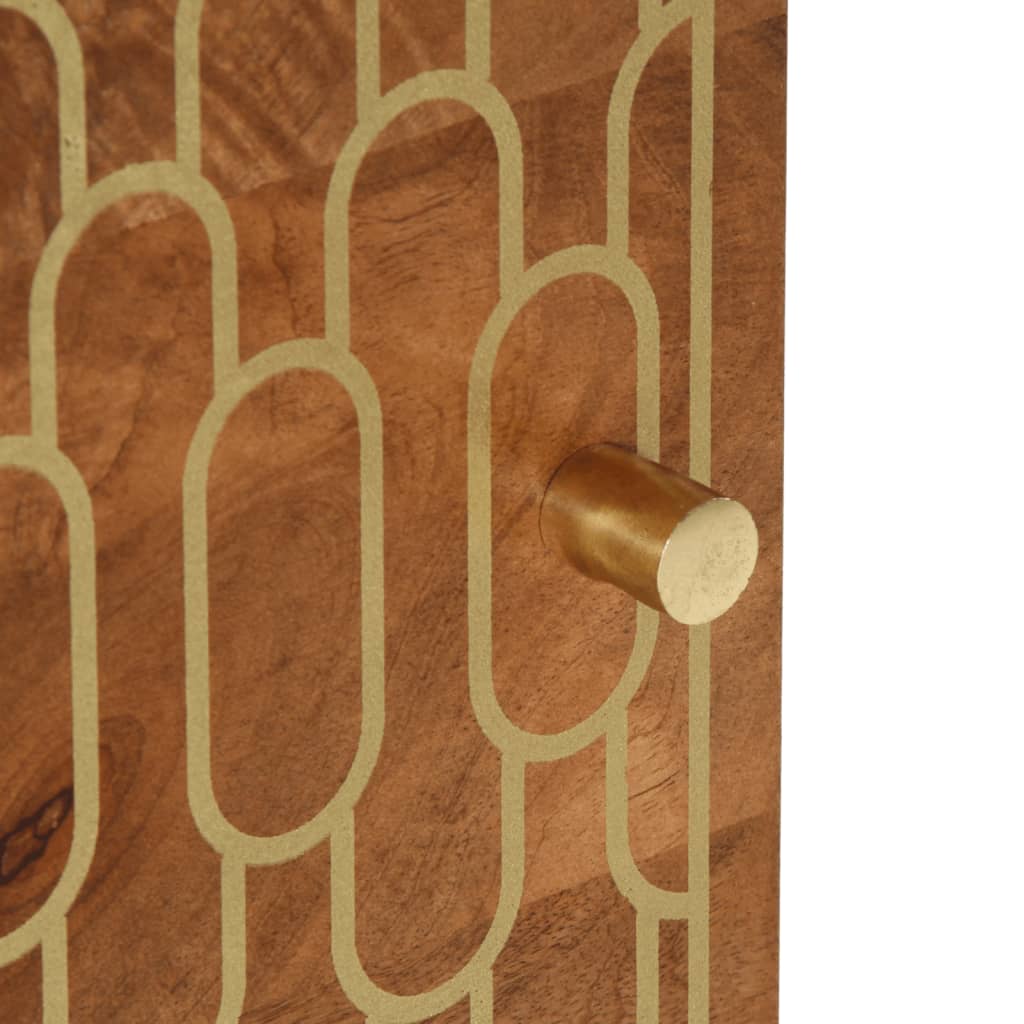 Bedside Cabinet 40x33x46 cm Solid Wood Mango