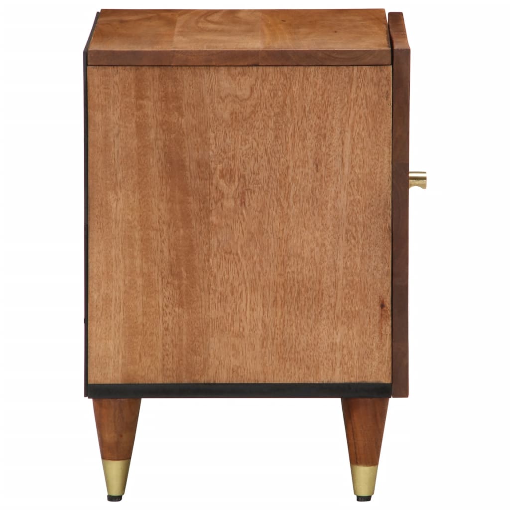 Bedside Cabinets 2 pcs 40x33x46 cm Solid Wood Mango