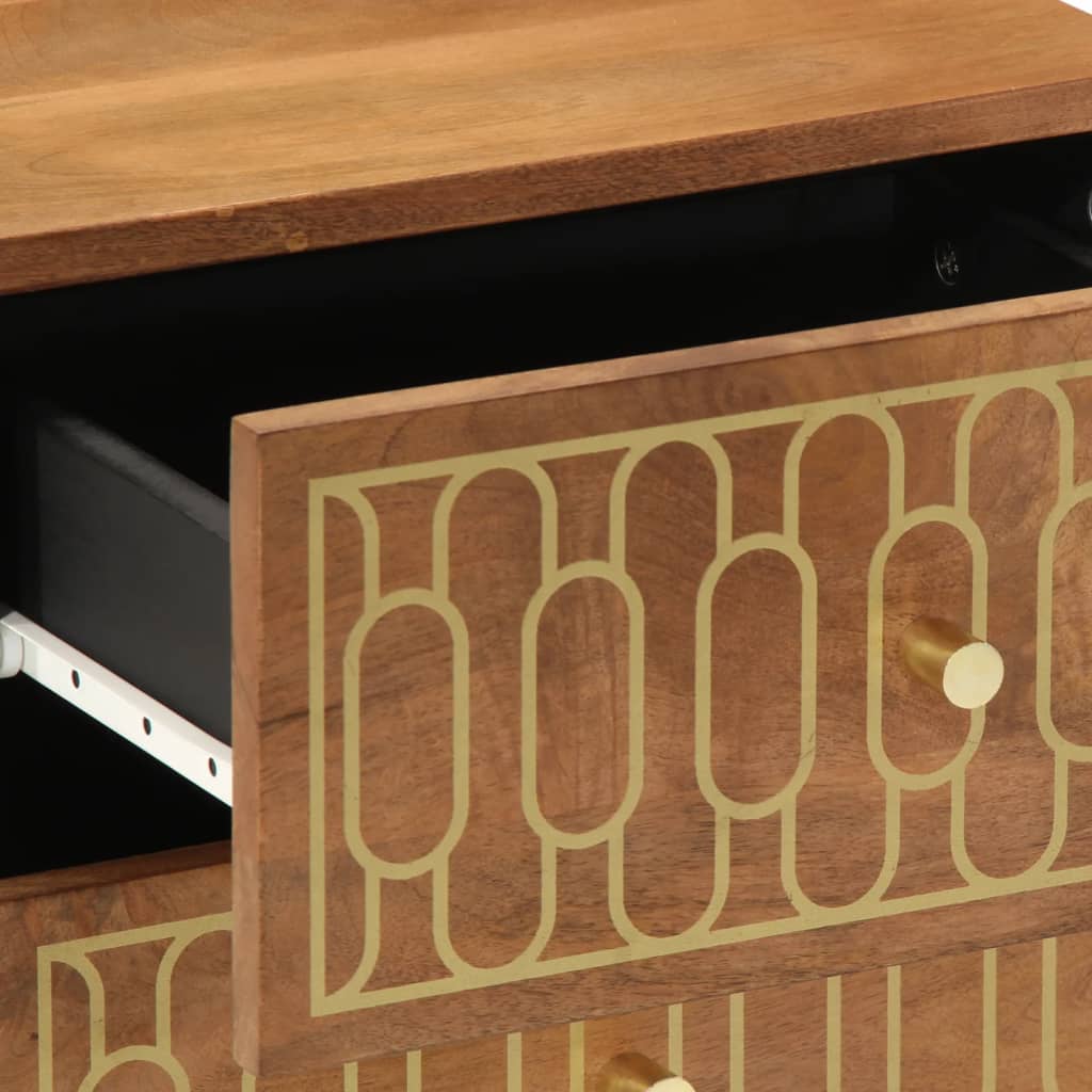 Bedside Cabinet 40x33x46 cm Solid Wood Mango