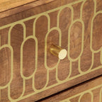 Bedside Cabinet 40x33x46 cm Solid Wood Mango