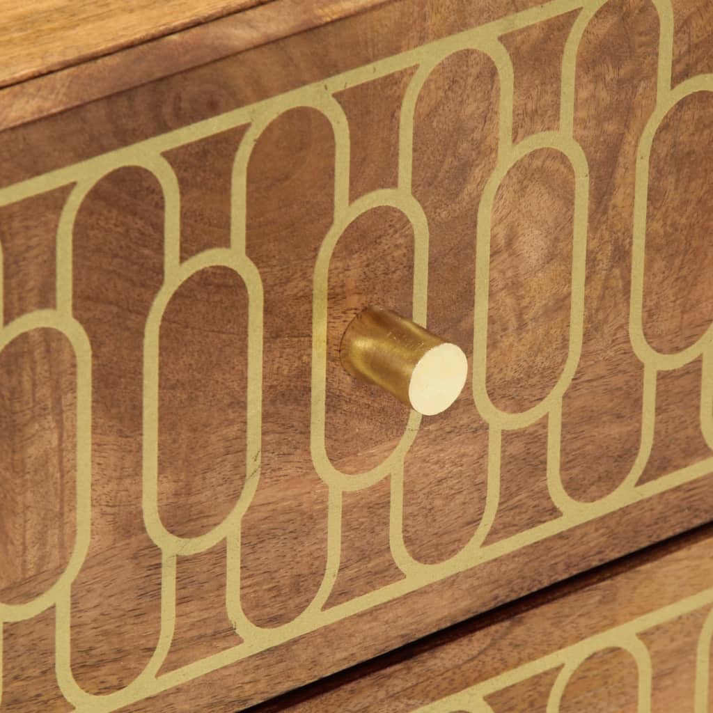 Bedside Cabinet 40x33x46 cm Solid Wood Mango