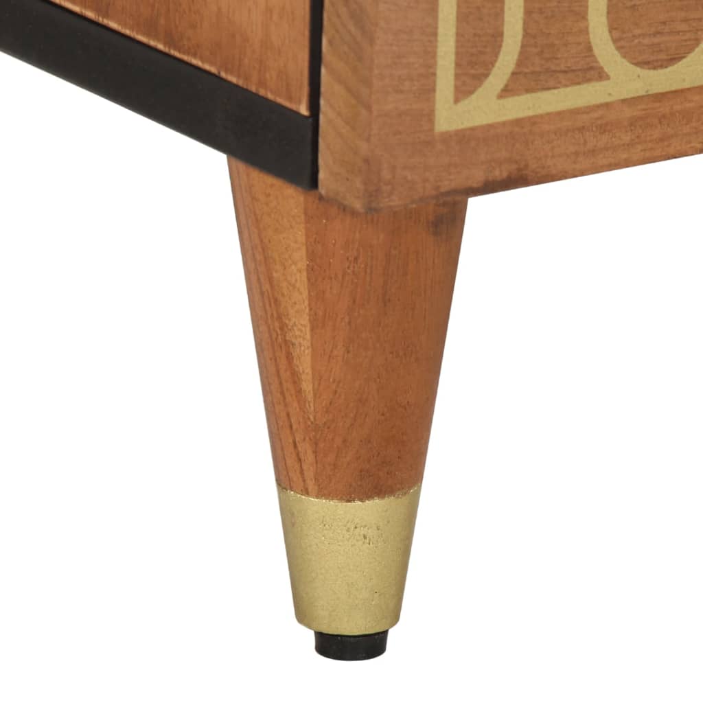 Bedside Cabinet 40x33x46 cm Solid Wood Mango