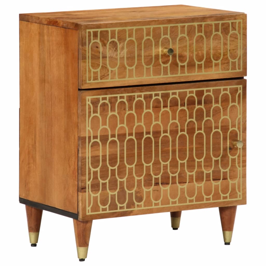 Bedside Cabinet 50x33x60 cm Solid Wood Mango