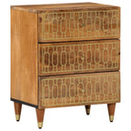 Bedside Cabinet 50x33x62 cm Solid Wood Mango