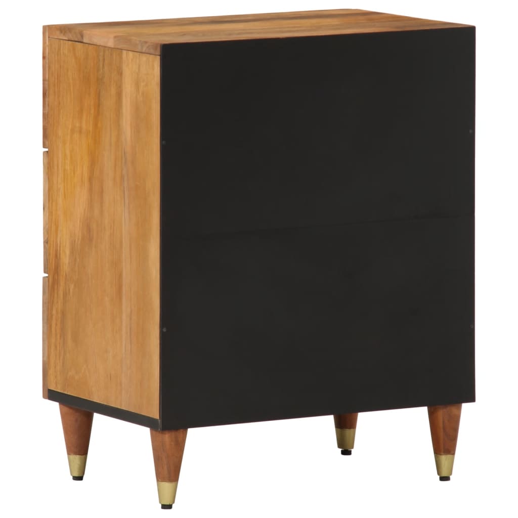 Bedside Cabinet 50x33x62 cm Solid Wood Mango