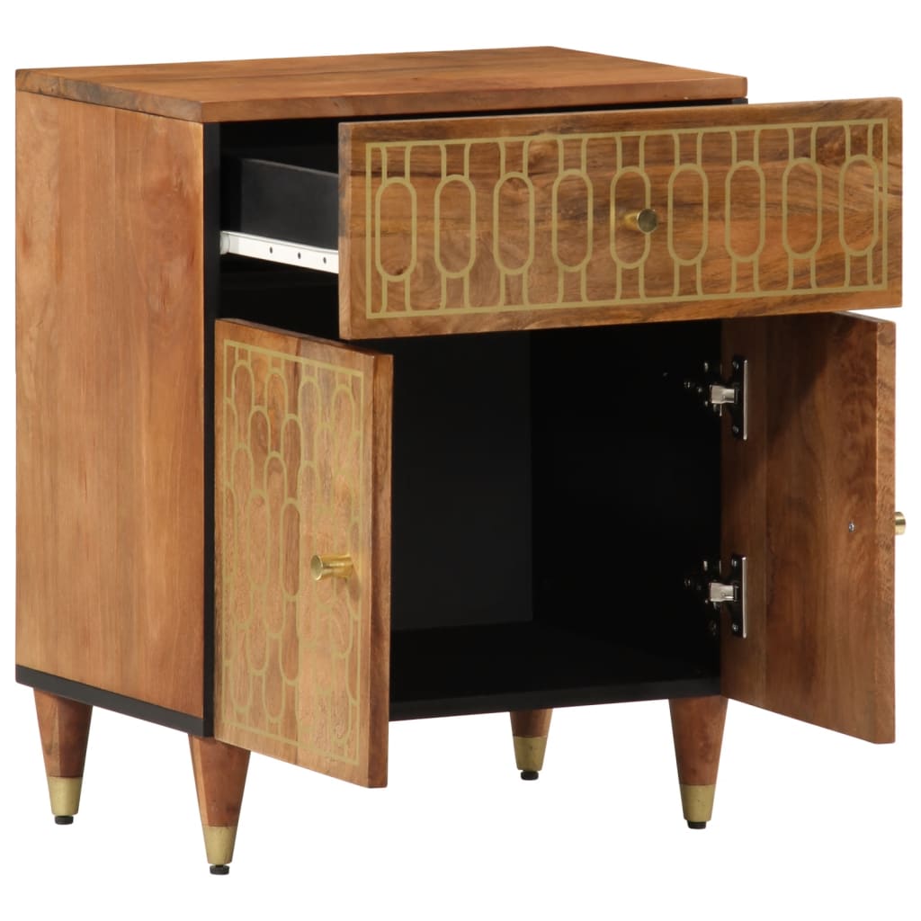 Bedside Cabinet 50x33x60 cm Solid Wood Mango