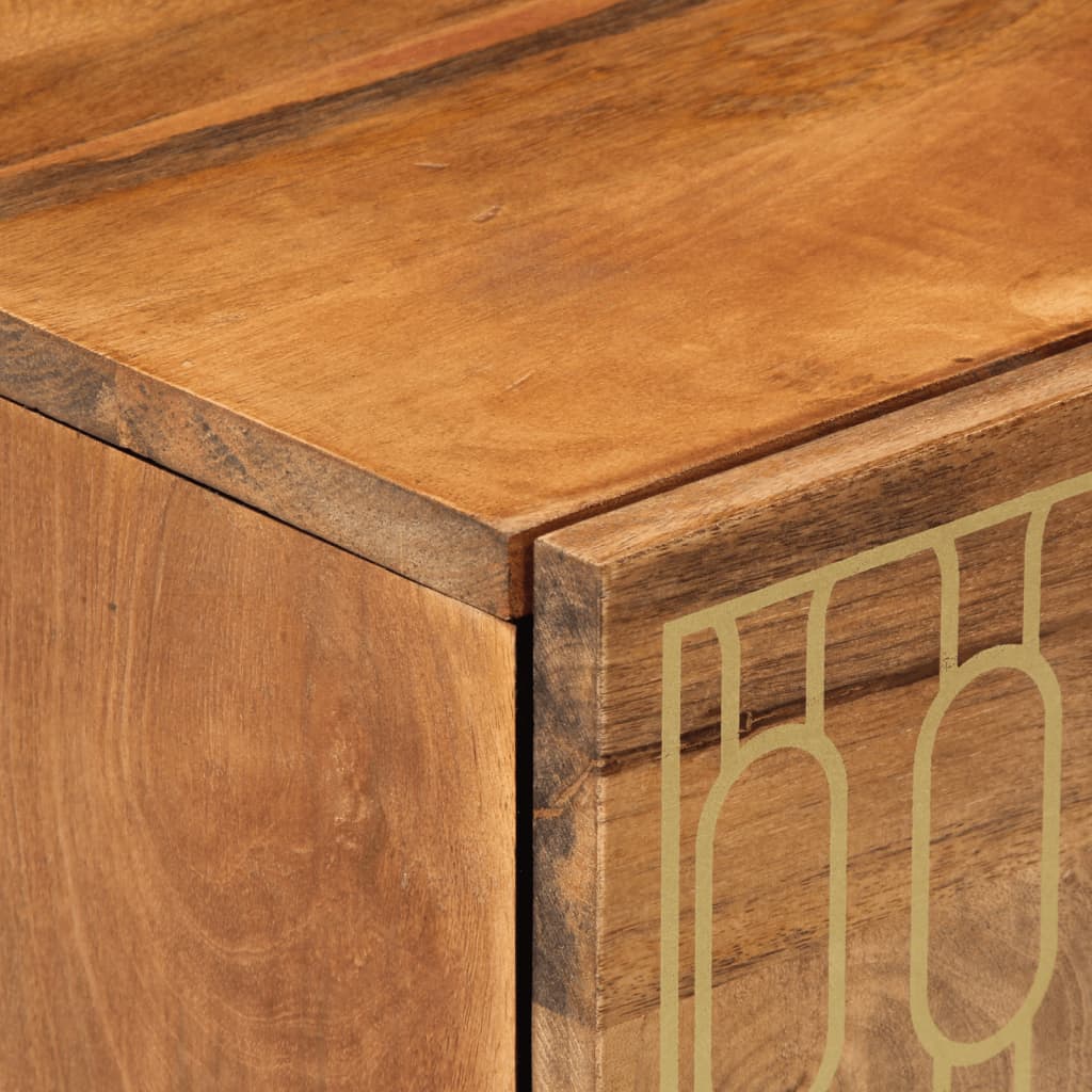 Bedside Cabinet 50x33x60 cm Solid Wood Mango