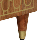 Bedside Cabinet 50x33x60 cm Solid Wood Mango