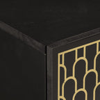 Bedside Cabinets 2 pcs 40x33x46 cm Solid Wood Mango