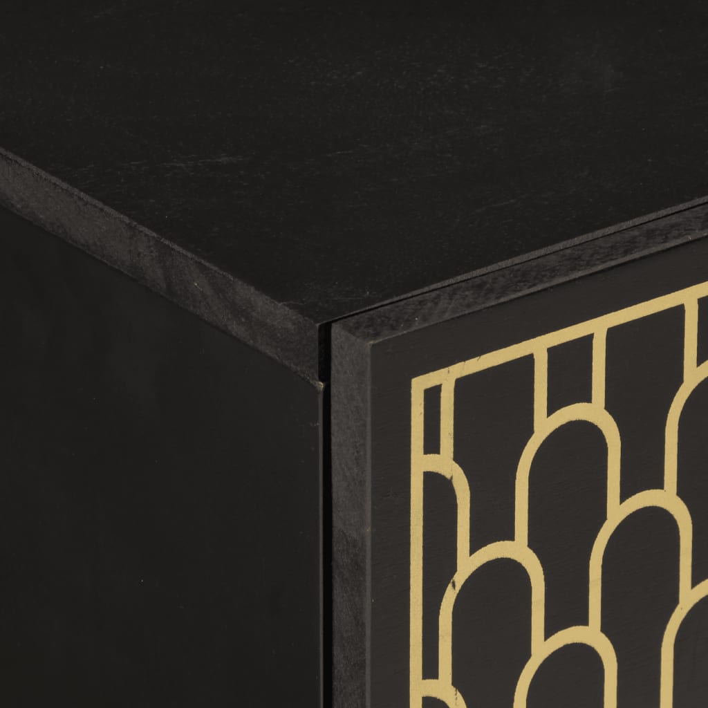 Bedside Cabinets 2 pcs 40x33x46 cm Solid Wood Mango