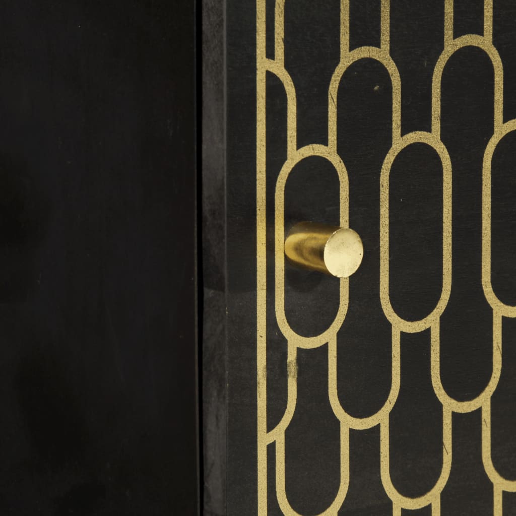 Bedside Cabinets 2 pcs 40x33x46 cm Solid Wood Mango