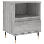 Bedside Cabinets 2 pcs Grey Sonoma 40x35x50 cm Engineered Wood