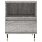 Bedside Cabinets 2 pcs Grey Sonoma 40x35x50 cm Engineered Wood