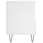 Bedside Cabinets 2 pcs White 40x35x50 cm Engineered Wood