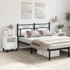 Bedside Cabinets 2 pcs White 40x35x50 cm Engineered Wood