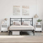 Bedside Cabinets 2 pcs White 40x35x50 cm Engineered Wood