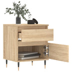 Bedside Cabinet Sonoma Oak 40x35x50 cm Engineered Wood