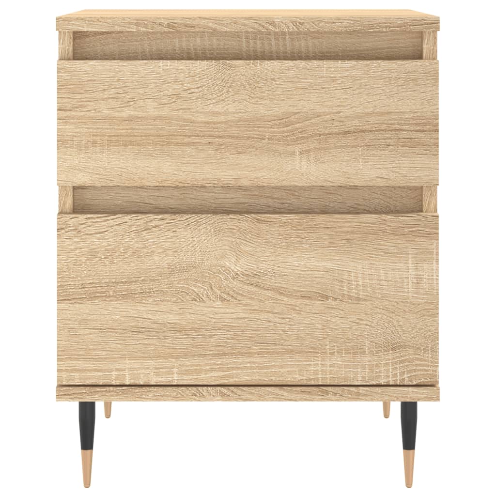 Bedside Cabinet Sonoma Oak 40x35x50 cm Engineered Wood