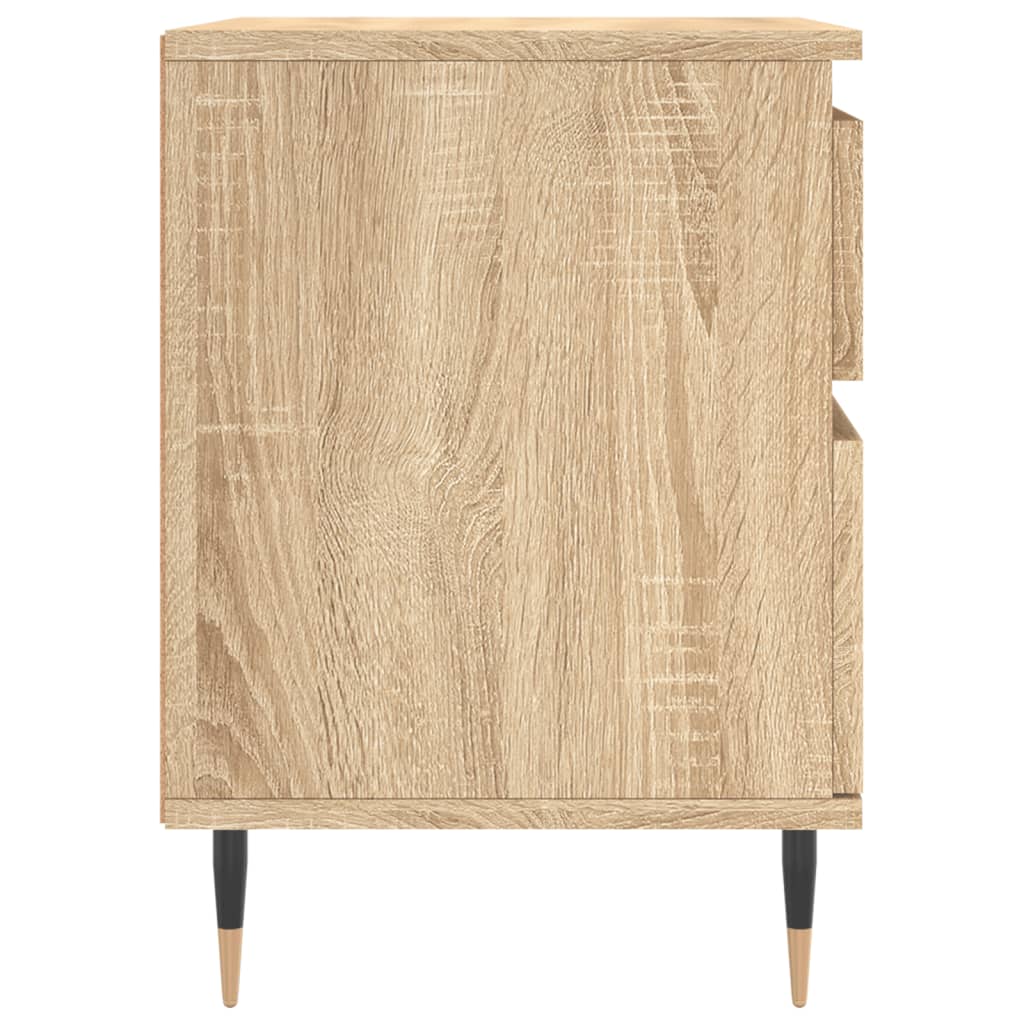 Bedside Cabinet Sonoma Oak 40x35x50 cm Engineered Wood