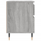 Bedside Cabinets 2 pcs Grey Sonoma 40x35x50 cm Engineered Wood