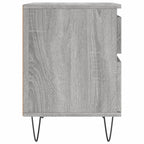 Bedside Cabinet Grey Sonoma 40x35x50 cm Engineered Wood