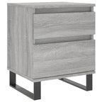 Bedside Cabinets 2 pcs Grey Sonoma 40x35x50 cm Engineered Wood