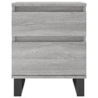 Bedside Cabinets 2 pcs Grey Sonoma 40x35x50 cm Engineered Wood