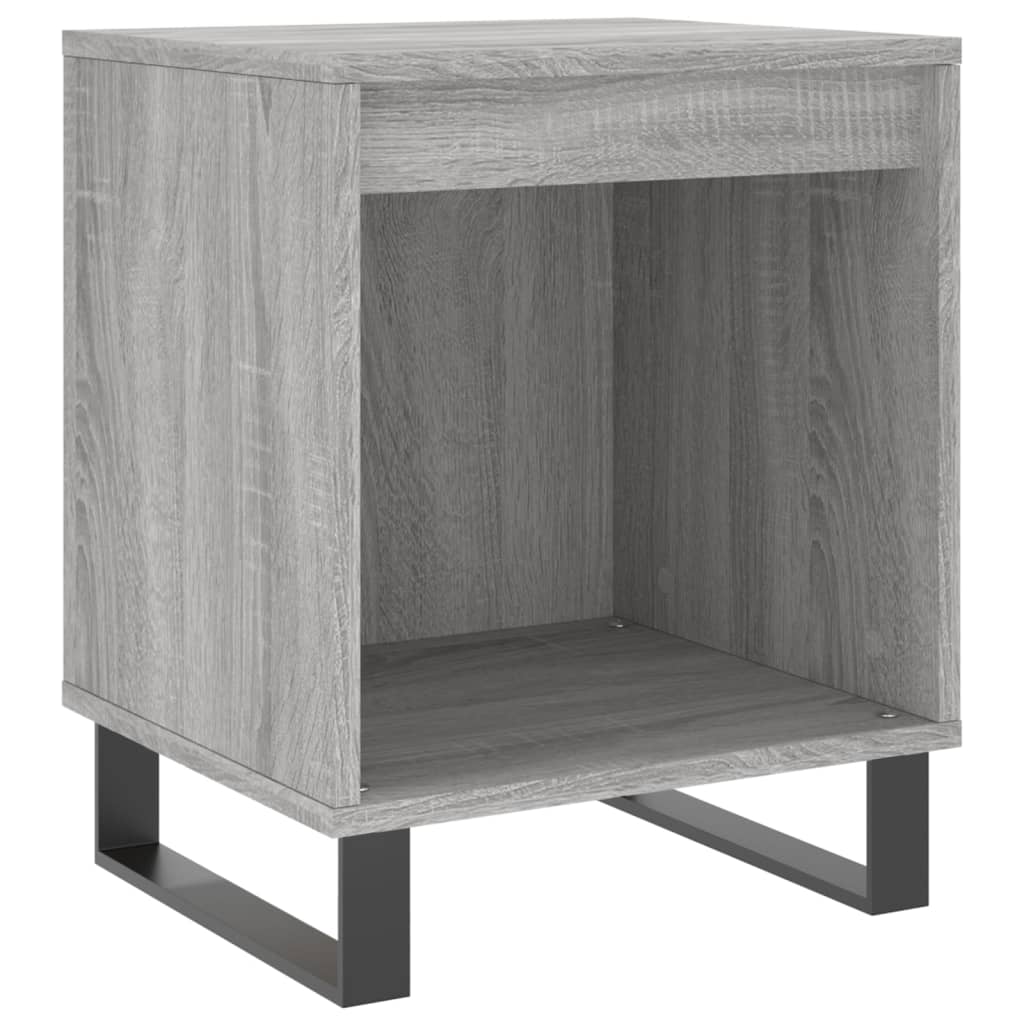 Bedside Cabinets 2 pcs Grey Sonoma 40x35x50 cm Engineered Wood