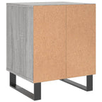 Bedside Cabinets 2 pcs Grey Sonoma 40x35x50 cm Engineered Wood