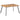 Dining Table 148x97x76 cm Solid Wood Teak